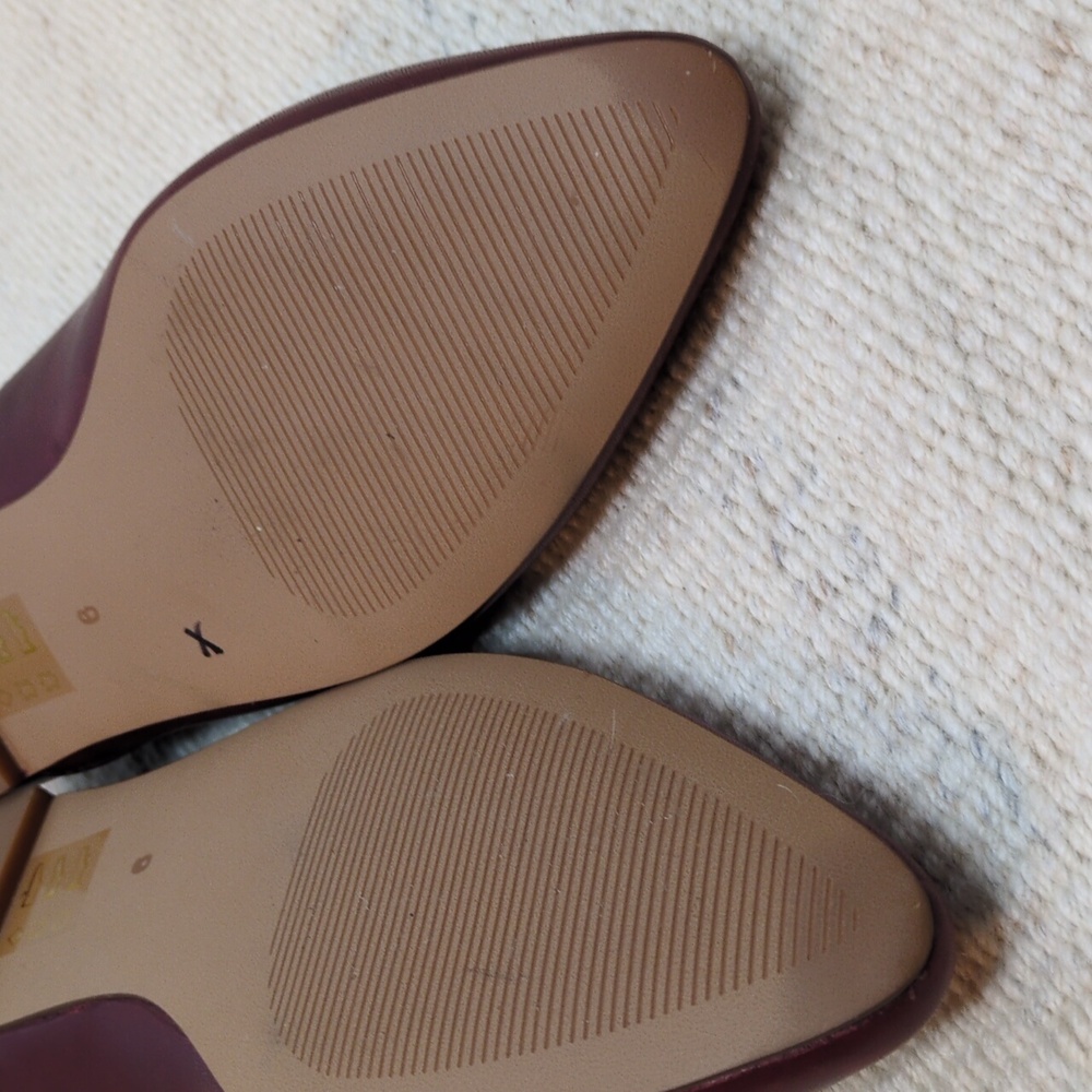 Madewell Burgundy Leather Flat Loafers - image 5